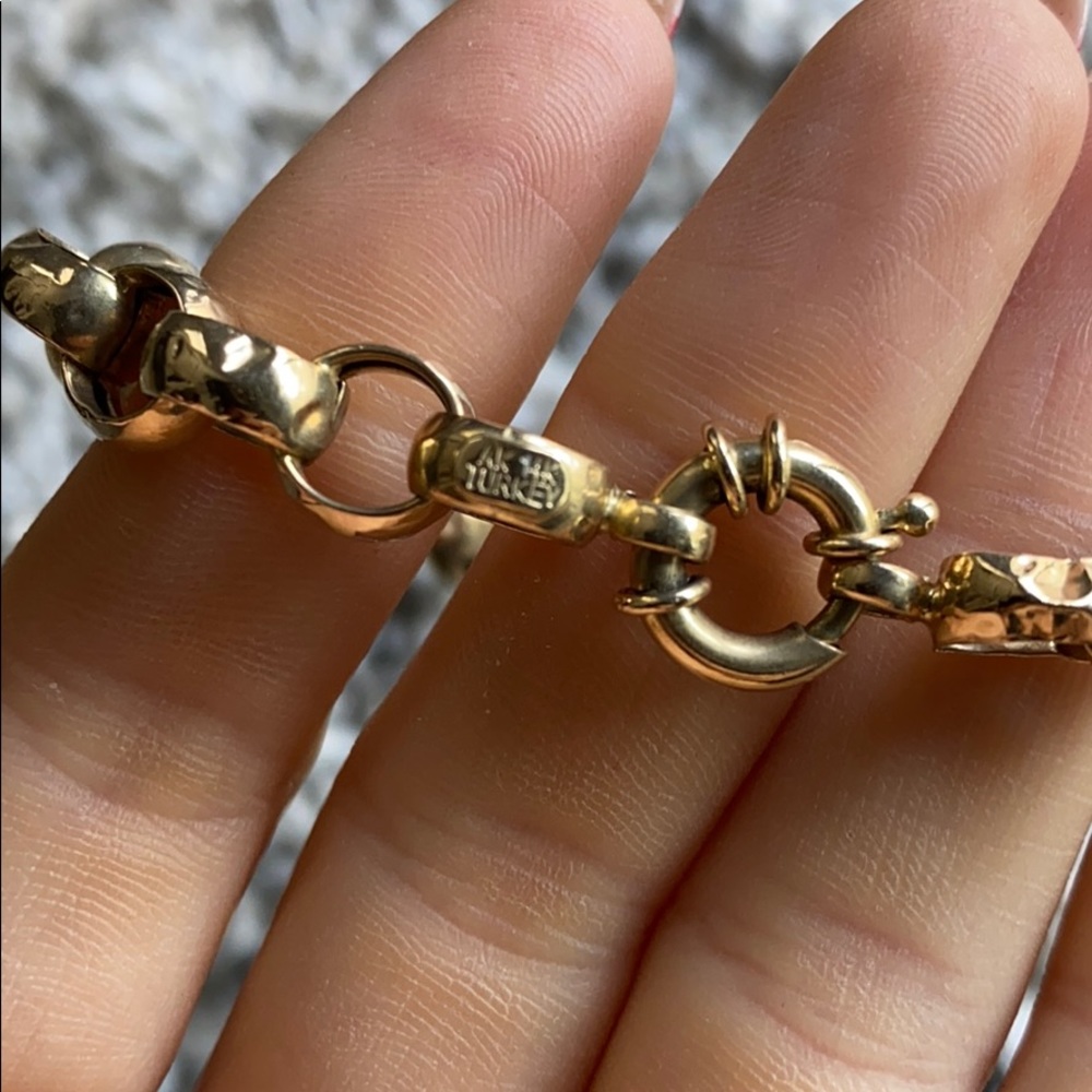 14k gold bracelet